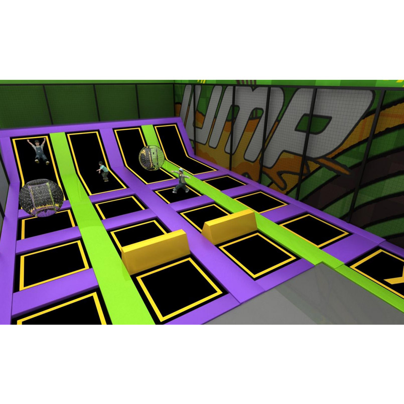 Indoor Trampoline Park with A Wide Variety