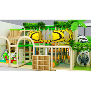 Custom Jungle Theme Park Indoor Soft Play Playhouse Equipment