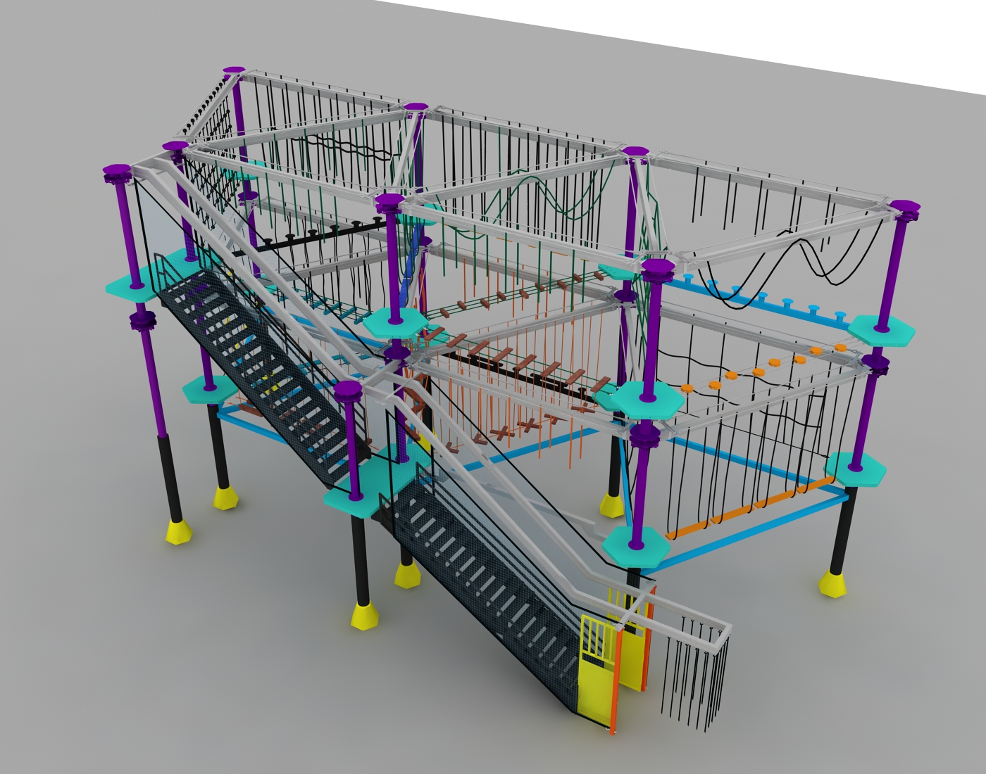 Adventure Indoor Ropes Course,A Thrilling Experience for Adventure Seekers
