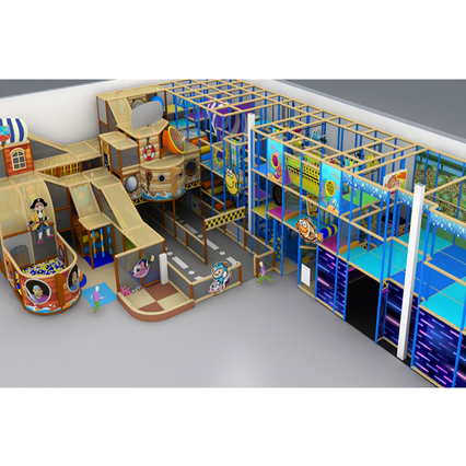 Pirate Themed Indoor Soft Playground of Kids