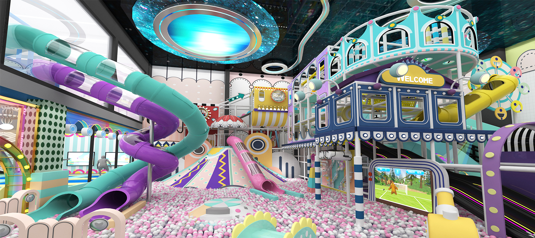 Indoor Soft Playground