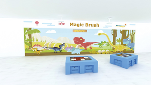 Interactive Projector Games Immersive 3D Ar Magic Brush