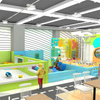 Modern, Geometric And Colorful Indoor Playground Equipment for Kids 