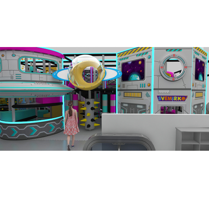 Space Themed Indoor Playground | Galactic Soft Play for Kids