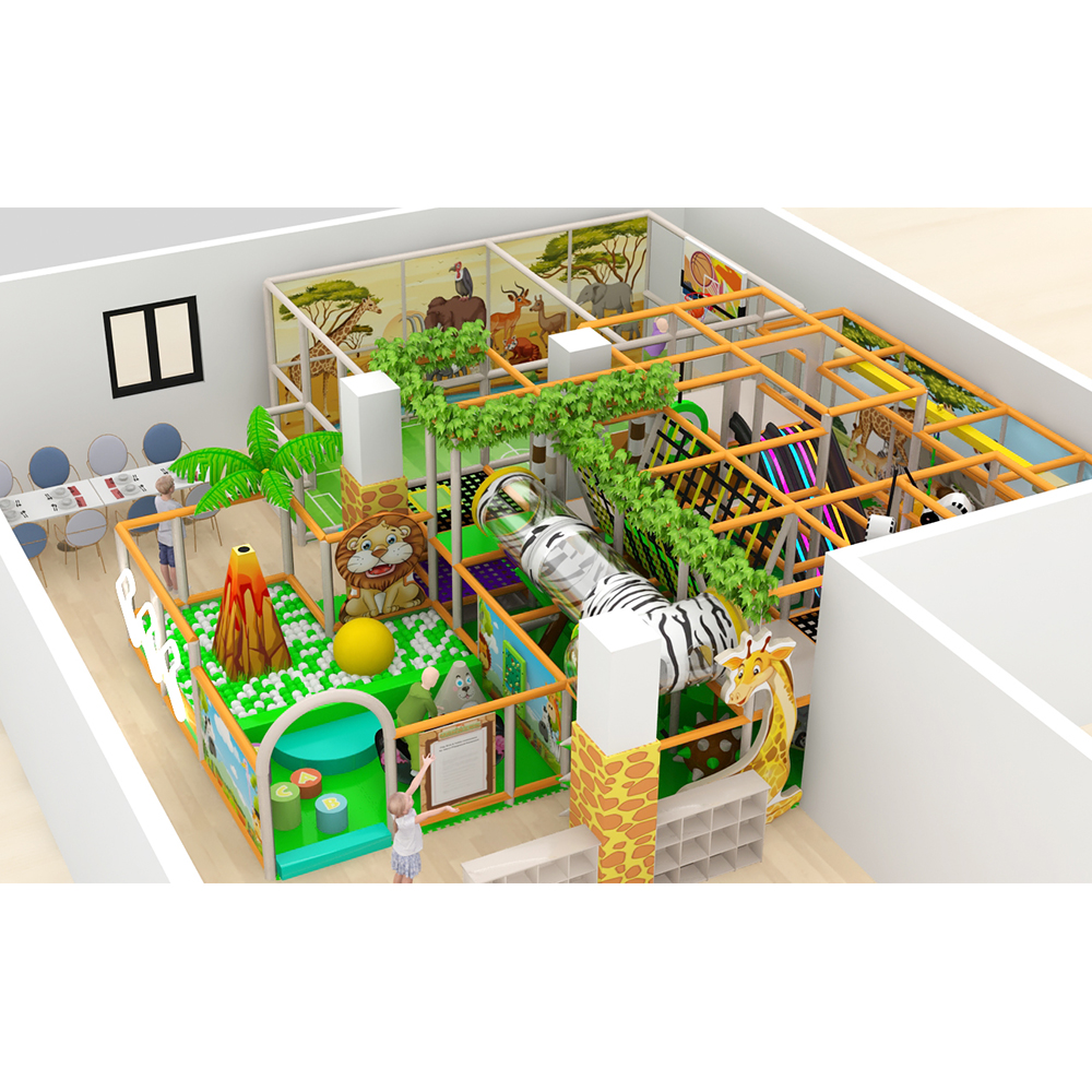 Safari Themed Indoor Playground | Jungle Adventure Soft Play for Kids