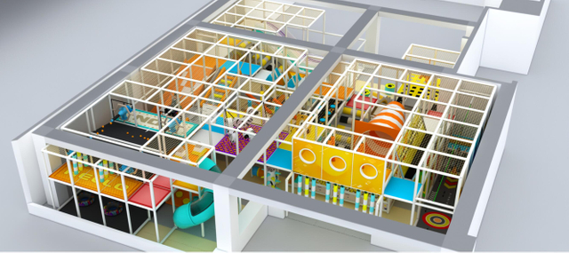 Colorful Indoor Playground