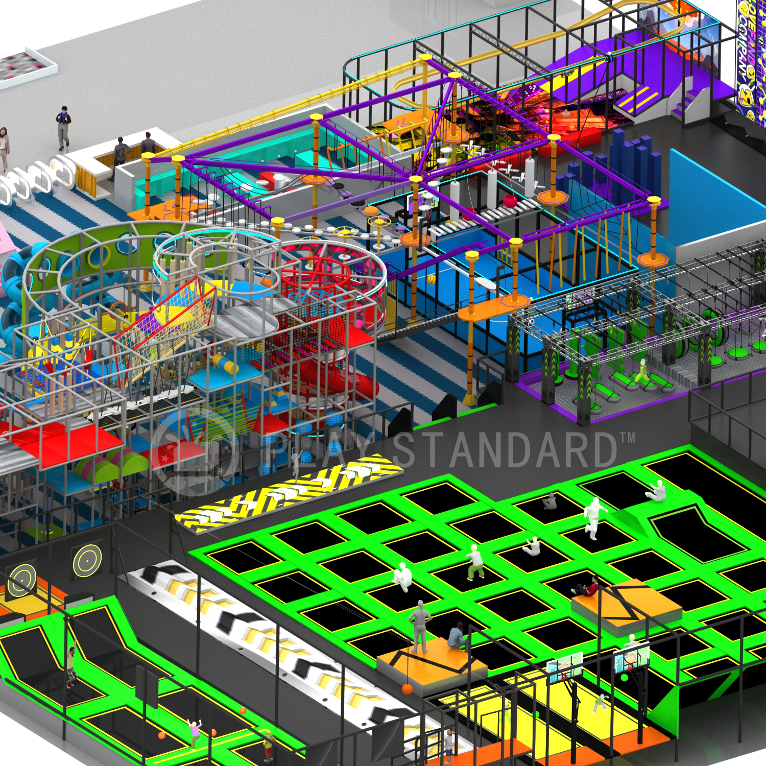 Indoor Soft Playground