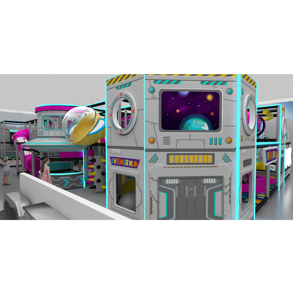 Space Themed Indoor Playground | Galactic Soft Play for Kids