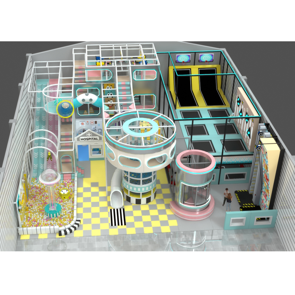 Modern Multi-Activity Indoor Playground | All-In-One Fun for Kids