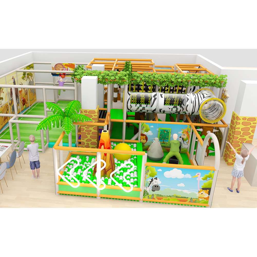 Safari Themed Indoor Playground | Jungle Adventure Soft Play for Kids