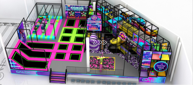 Family Entertainment Center With Soft Play