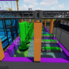  Design Parkour Ninja Playground Commercial Ninja Warrior Course for Kids and Adult