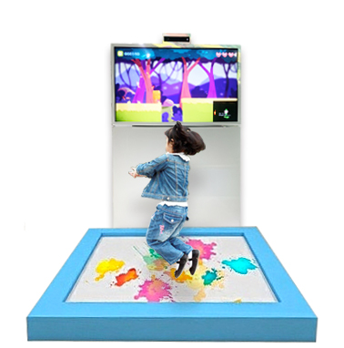 Crazy Trampoline Wall Projector Virtual Projection Trampoline Games