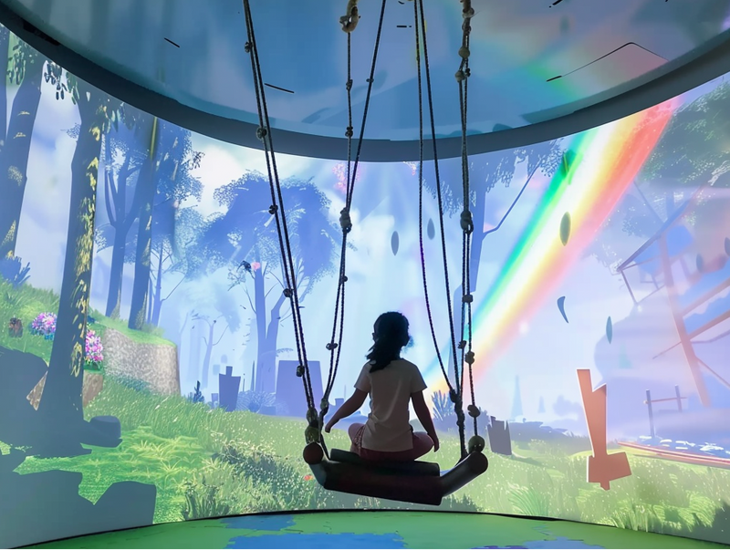 Magic Swing AR Game Interactive Play System