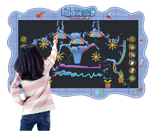 Kids STEM Lab Interactive Wall Game