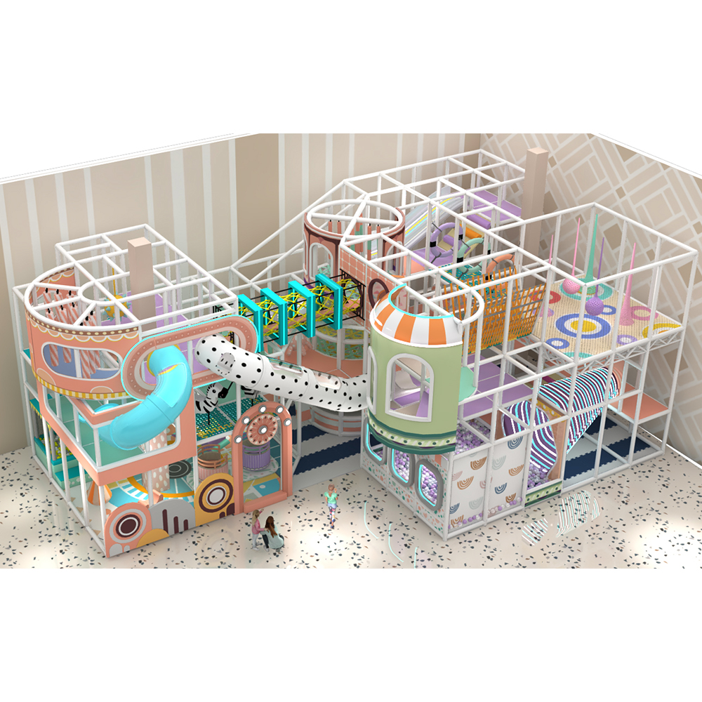 Pastel Macaron Themed Indoor Playground | Dreamy Soft Play for Kids