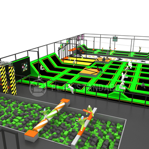 Commercial Indoor Trampoline Parks Equipment Bungee Trampoline Park for Kids and Adults