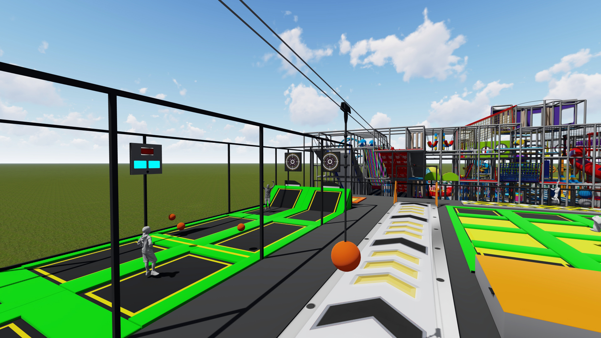 Indoor Zip Line for Kids