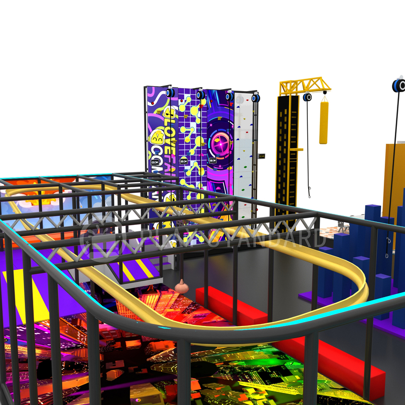 Indoor/Outdoor Adventure Park Equipment for Kids and Adults 