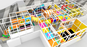  Kids Commercial Soft Modular Play equipment
