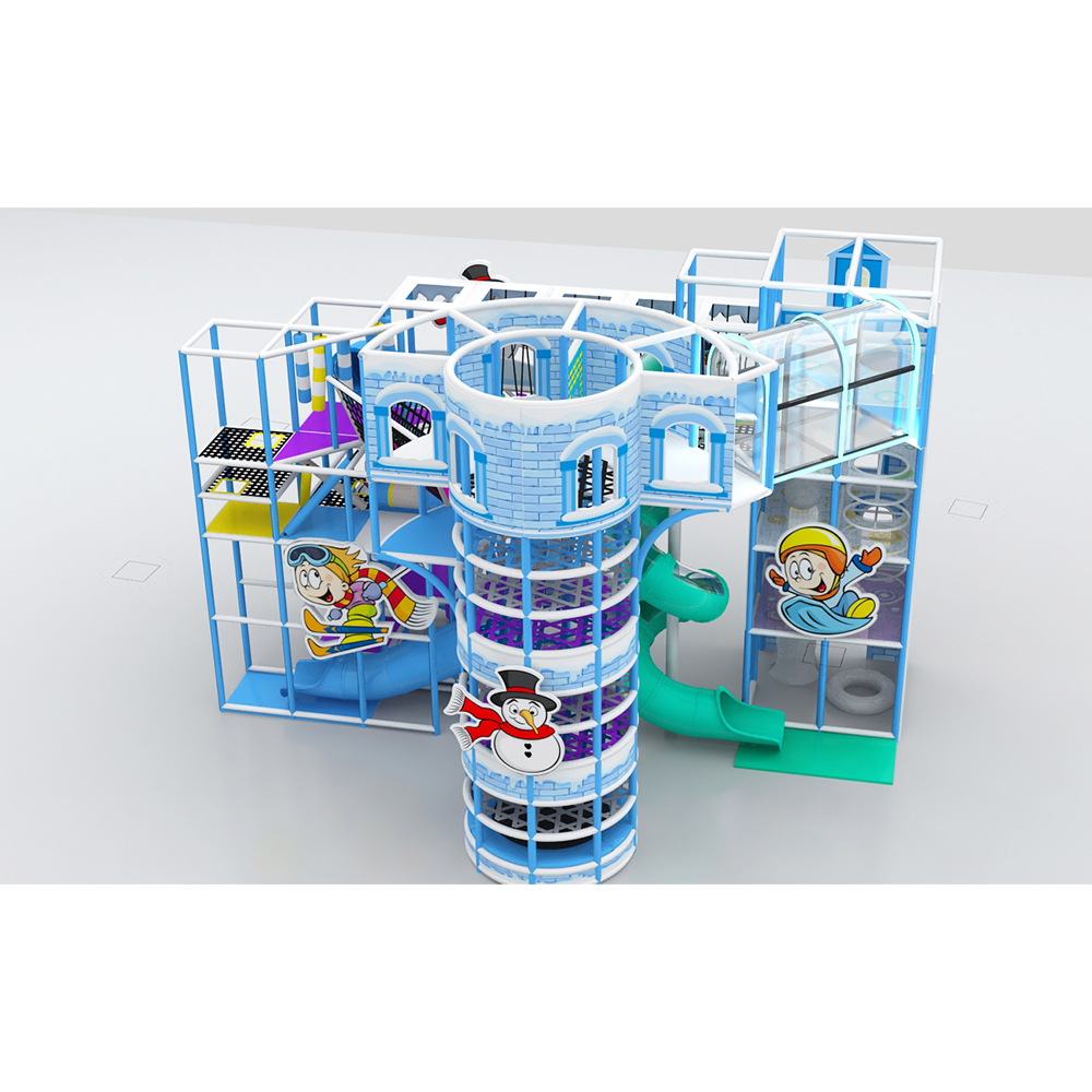Ice Castle Themed Indoor Playground | Magical Winter Wonderland for Kids