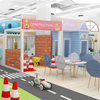 Customized Indoor Role Play House for Toddlers Providing Safe and Fun Soft Play Activities