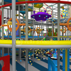  Factory Custom Indoor Play Equipment with Carnival Slides