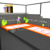 Commercial Indoor Trampoline Parks Equipment Bungee Trampoline Park for Kids and Adults