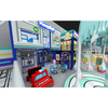Vibrant Macaron & Neon Style Indoor Playground Multi-Functional Kids' Play System