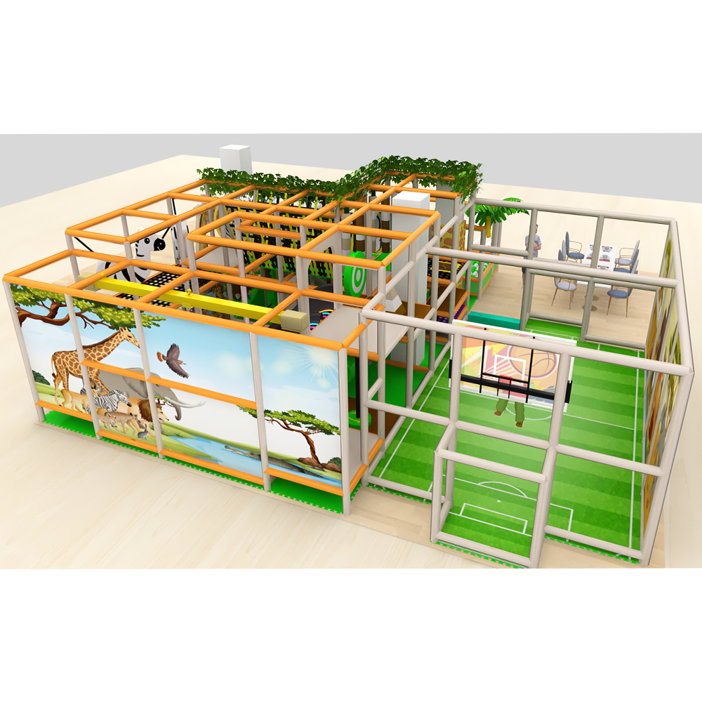 Safari Themed Indoor Playground | Jungle Adventure Soft Play for Kids