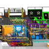 Integrated large indoor play equipment