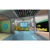 Macaron Blue Themed Indoor Playground | Interactive Soft Play with Role-Play Town