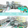 Multi-Level Indoor Playground | Pastel & Metallic Themed Kids Play