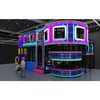 Neon Cyber Themed Indoor Playground | Multi-Level Soft Play